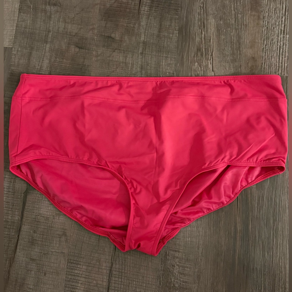 26W Lands’ End high waisted bikini bottom
